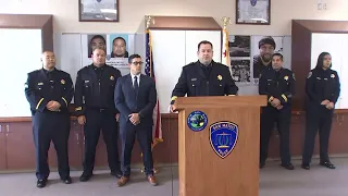 Raw Video: San Mateo Police Briefing On Arrests In Killing Of Ueta 'Juice Boi' Muasika