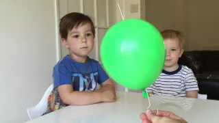 Ways to pierce a balloon without popping it - Kids Science Experiment