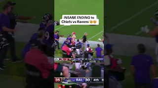 INSANE ENDING to Chiefs vs Ravens 🤯 #nfl #nflfootball #nflhighlights #chiefs #ravens