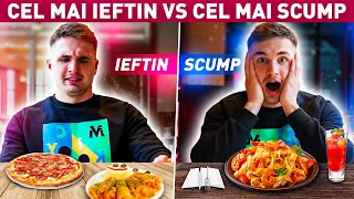 CEL MAI IEFTIN VS CEL MAI SCUMP RESTAURANT DIN MOLDOVA