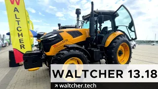 Обзор трактора WALTCHER 13.18