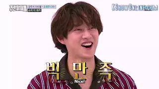 [171115][Cut] Super Junior—(슈퍼주니어) - Baile de Grupo de Chicas En Weekly Idol  Ep. 329 (Sub Eng)