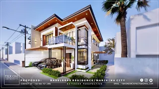 BAS RESIDENCE - 180 SQM HOUSE DESIGN - 170 SQM LOT - Tier One Architects