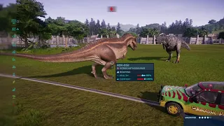 Jurassic World Evolution: Jurassic Park Warpath Battle Royale (Base Genome) (Part 2)