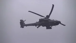 RAF Cosford Airshow 2016: Westland Scout and Apache