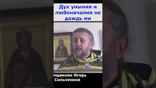 Молитва Ефрема Сирина. Дух уныния и любоначалия.   Священник Игорь Сильченков.