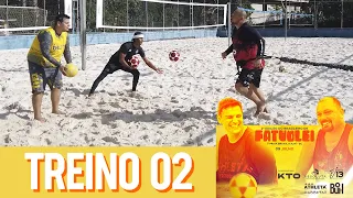 Treino pesado! Ale Oliveira e Chef Benedetti - FATVOLEI - ITAJAÍ