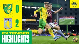 EXTENDED HIGHLIGHTS | Norwich City 0-2 Aston Villa