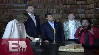 Detalles del último día de la visita de los reyes de España a México / Titulares de la Noche