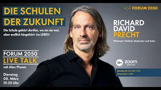 Die Zukunft der Schulen - Infoabend mit Richard David Precht