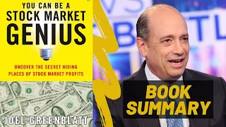 You Can Be A Stock Market Genius Summary (By Joel Greenblatt)