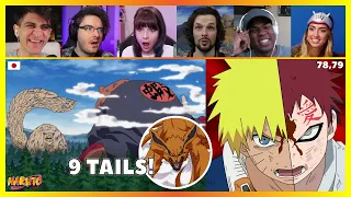 Naruto vs Gaara | Reaction Mashup [Naruto 78,79] ナルト
