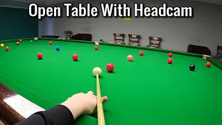 Open Table Headcam & Table View | Cue Ball Control