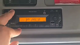 Mercedez Benz Atego Bluetooth Radio pair