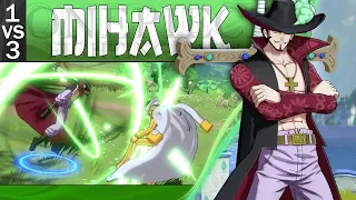 👁️"HAWK EYE" DRACULE MIHAWK - IS HE A VAMPIRE? - 1VS3 #onepiece