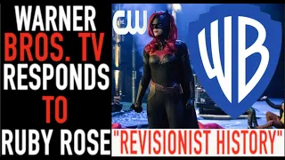 Warner Bros. TV Responds To Ruby Rose Batwoman Claims: Calls It "Revisionist History"