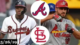 Atlanta Braves vs St. Louis Cardinals - Full Game Highlights | May 26, 2019 | 2019 MLB Season