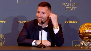 'All Ballon d'Or wins are special!' | Lionel Messi press conference after record eighth Ballon d’Or