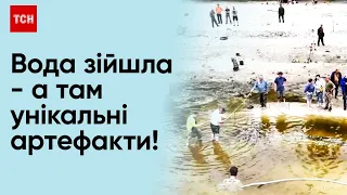 😱 Знайшли понад 2 тисячі артефактів! Що ховалося під водами обмілілого Дніпра?