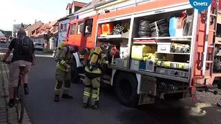 Die Feuerwehr Tirschenreuth feiert. Doch dann gibt es Alarm.