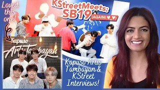 I NEED Pablo's romance novel right now! | SB19's Kapuso ArtisTambayan & KStreet Interviews!