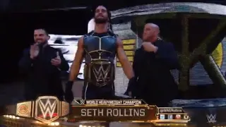 Wwe Seth Rollins entrance raw 3-30-15