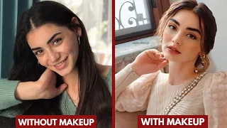 TURKISH ACTRESS WITH OPEN MOUTH MAKEUP AND WITHOUT MAKEUP |  TURKISH ACTORS #kdrama