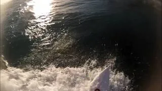 Surfing Diamond Head with GoPro Hero3 Head mount