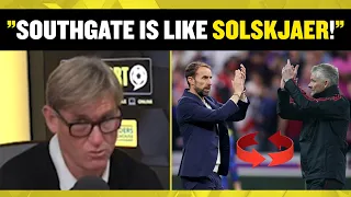 📞 This Man United fan compares Gareth Southgate to Ole Gunnar Solskjaer! 🔴👀