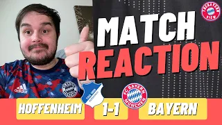 Lewandowski's Goal Ties the Game!! - Hoffenheim 1-1 Bayern Munich - Match Reaction