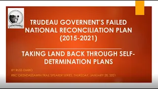 The Failure of the National "Reconciliation Plan