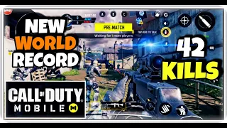 Call of Duty Mobile - 42 Kills | Highest Kills | NEW World Record | Multiplayer | GangWar Gaming