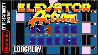 Elevator Action - Full Game 100% Walkthrough | Longplay - NES