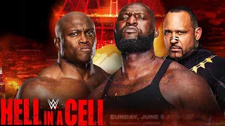 Bobby Lashley vs Omos MVP Hell in a Cell Match