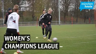 FC Bayern Frauen haben im ersten Viertelfinalspiel Arsenal WFC zu Gast