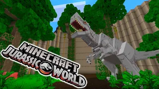 Creating The INDOMINUS REX! - Minecraft Jurassic World DLC ep.3