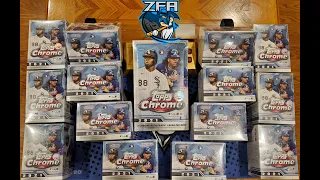 ⚾️2021 Topps Chrome 14 Blaster + HOBBY BOX (2 autos) Break