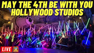 🔴Live: Hollywood Studios May the 4th be with you all day Star Wars  5/4/2024