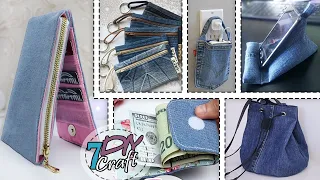 7 DIY JEANS CRAFT PROJECT HASTILY NEW AND BEST IDEAS 2 MIN MAKING EACH