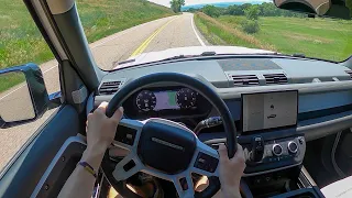 2023 Land Rover Defender 130 P400 First Edition - POV Test Drive (Binaural Audio)