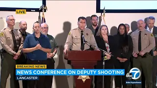 LIVE: Los Angeles County sheriff's deputy shot and killed in Palmdale ambush