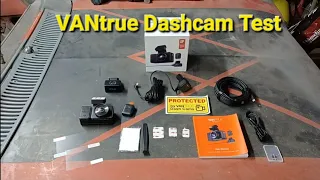 VanTrue Dashcam test