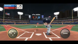 I hit the ball allover the PCI but baseball 9 does not care