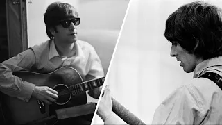 The Beatles - Nowhere Man - Isolated Acoustic Guitar + Lead Guitar 1