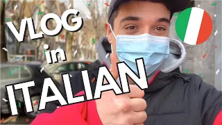 Learn Italian with Vlogs: Cooking, Laundry and Grocery Shopping in Italy (sub)