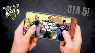 PLAYING GTA 5 ON MOBILE *100% REAL* [GUARANTEED]