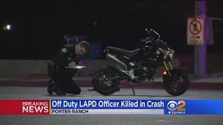 Off-Duty LAPD Officer Killed In Motorcycle Crash