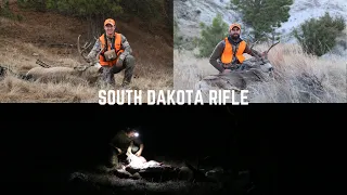 SOUTH DAKOTA Rifle Mule Deer (3 Bucks Down)