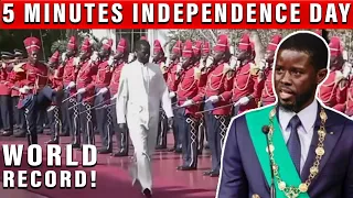 Senegal president sets record of shortest independence day celebrations