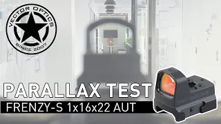 Vector Optics | Parallax Test Frenzy-S Polymer Red Dot 1x16x22 AUT